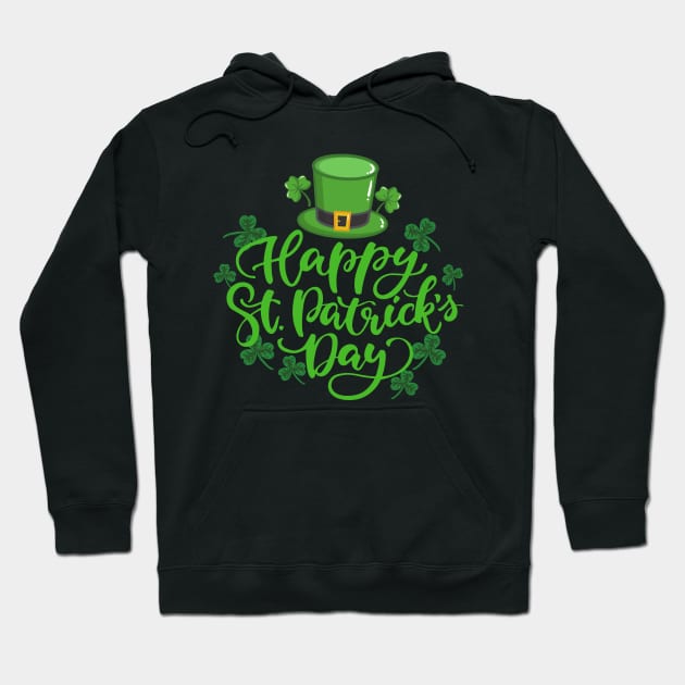 Happy St. Patrick Day Hoodie by aesthetice1